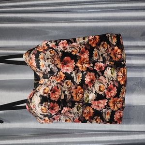 Torrid velvet corset top